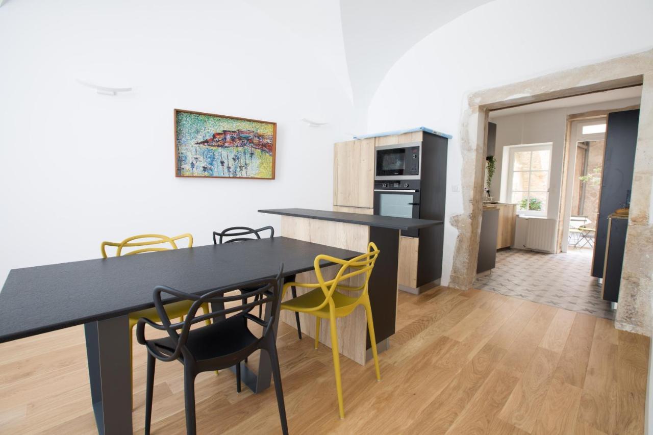 L'Aubertine - Appartement Hypercentre Avec Terrasse Beaune  Exteriör bild
