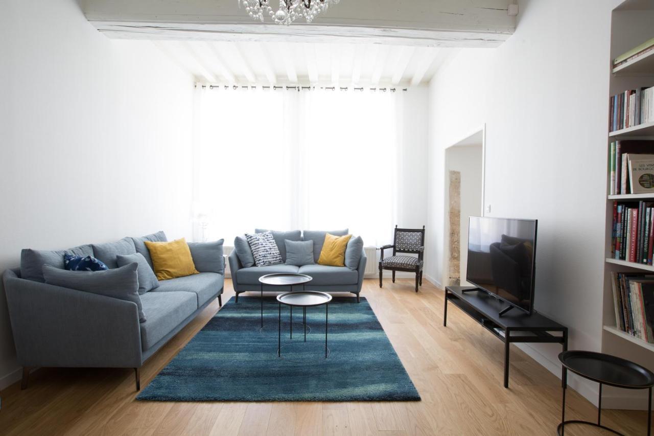 L'Aubertine - Appartement Hypercentre Avec Terrasse Beaune  Exteriör bild